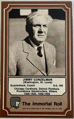 Jimmy Conzelman #8 Football Cards 1975 Fleer Hall of Fame Prices