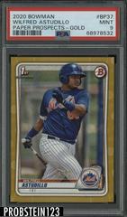 Wilfred Astudillo [Gold] #BP-37 Baseball Cards 2020 Bowman Paper Prospects Prices