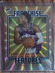Donovan Mitchell [Yellow Laser] #29 Basketball Cards 2020 Donruss Franchise Features Prices