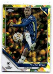 Thiago Silva Soccer Cards 2021 Topps Chrome Sapphire UEFA Champions League Prices