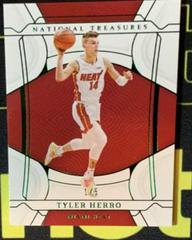Tyler Herro [Emerald] #8 Basketball Cards 2021 Panini National Treasures Prices