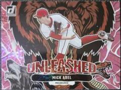 Mick Abel [Pink Fireworks] #U8 Baseball Cards 2023 Panini Donruss Unleashed Prices