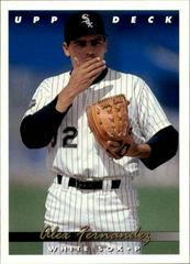 Alex Fernandez #362 Baseball Cards 1993 Upper Deck Prices