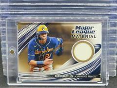 Christian Yelich [Gold] Baseball Cards 2023 Topps Series 2 Major League Material Relics Prices
