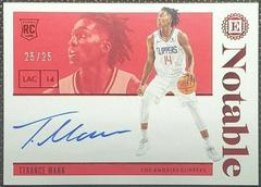 Terance Mann [Autograph Red] #181 Basketball Cards 2019 Panini Encased Prices