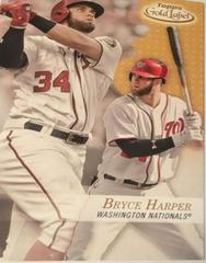 Bryce Harper [Class 2 5x7 Gold] #1 Baseball Cards 2017 Topps Gold Label Prices
