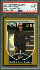 Marco Belinelli [Gold Refractor] Basketball Cards 2007 Bowman Chrome Prices