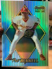 Pat Burrell [Refractor] Baseball Cards 1999 Bowman's Best Prices