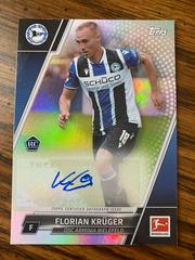 Florian Kruger Soccer Cards 2021 Topps Bundesliga Autographs Prices
