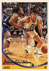 John Stockton Basketball Cards 1993 Topps Gold Prices