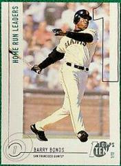 Barry Bonds #31 Baseball Cards 2002 Topps Ten Prices