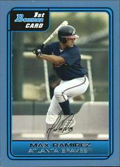 Max Ramirez Baseball Cards 2006 Bowman Prospects Prices