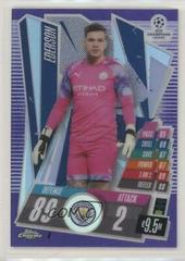 Ederson [Purple Refractor] Soccer Cards 2020 Topps Chrome Match Attax UEFA Champions League Prices