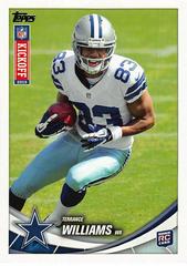 Terrance Williams #25 Football Cards 2013 Topps Kickoff Prices