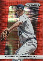Adam Wainwright [Red Prizm] #93 Baseball Cards 2013 Panini Prizm Prices