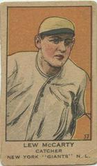 Lew McCarty [Hand Cut] #37 Baseball Cards 1919 W514 Prices