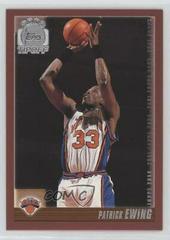Patrick Ewing Basketball Cards 2000 Topps Tip-Off Prices
