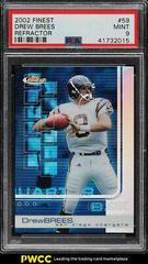 Drew Brees [Refractor] #59 Football Cards 2002 Topps Finest Prices