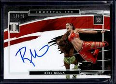 Brie Bella [Holo Silver] #IM-BBL Wrestling Cards 2022 Panini Impeccable WWE Immortal Ink Autographs Prices