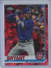 Kris Bryant [Red Refractor] #210 Baseball Cards 2019 Topps Chrome Sapphire Prices