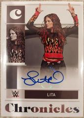 Lita Wrestling Cards 2022 Panini Chronicles WWE Signatures Prices