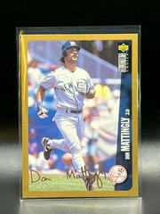 Don Mattingly [Gold Signature] #237 Baseball Cards 1996 Collector's Choice Prices
