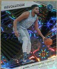 Karl Anthony Towns Galactic Basketball Cards 2018 Panini Revolution Prices