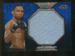 John Dodson [Blue] #FFM-JD Ufc Cards 2013 Finest UFC Jumbo Fight Mat Relics Prices