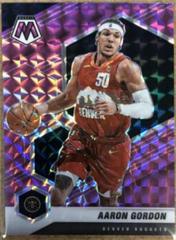 Aaron Gordon [Purple Mosaic] #22 Basketball Cards 2020 Panini Mosaic Prices