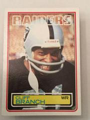 Cliff Branch Football Cards 1983 Topps Prices