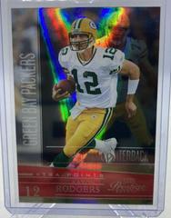 Aaron Rodgers [Xtra Points Red] Football Cards 2006 Playoff Prestige Prices