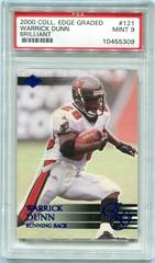 Warrick Dunn [Brilliant] #121 Football Cards 2000 Collector's Edge Graded Prices