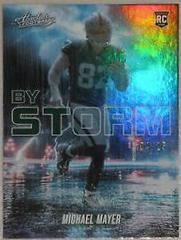 Michael Mayer [Spectrum Green] Football Cards 2023 Panini Absolute By Storm Prices