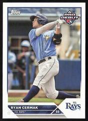 Ryan Cermak #PD-1 Baseball Cards 2023 Topps Pro Debut Prices