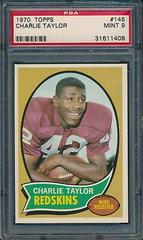 Charlie Taylor #145 Football Cards 1970 Topps Prices