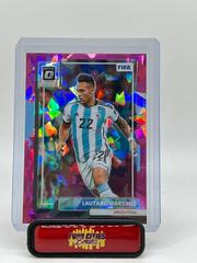 Lautaro Martinez [Optic Pink Ice] Soccer Cards 2022 Panini Donruss Prices