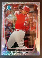 Joey Votto [Shimmer Refractor] #126 Baseball Cards 2014 Bowman Chrome Prices