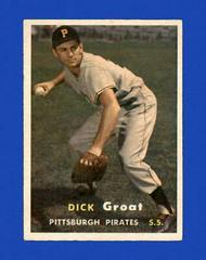 Dick Groat #12 Baseball Cards 1957 Topps Prices