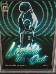 Dejounte Murray [Green] #7 Basketball Cards 2022 Panini Donruss Optic Lights Out Prices