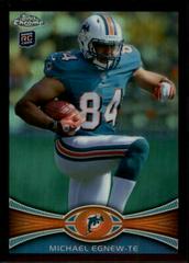 Michael Egnew [Black Refractor] #2 Football Cards 2012 Topps Chrome Prices