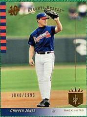 Chipper Jones #127 Baseball Cards 2003 SP Authentic Prices