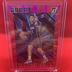 Paolo Banchero [Pink Laser] Basketball Cards 2022 Panini Donruss Great X Pectations Prices
