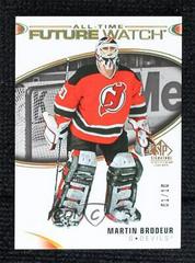 Martin Brodeur [Black] Hockey Cards 2020 SP Signature Edition Legends Prices