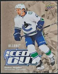 Quinn Hughes Hockey Cards 2022 Upper Deck Allure Iced Out Prices