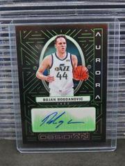 Bojan Bogdanovic [Green] Basketball Cards 2021 Panini Obsidian Aurora Autographs Prices
