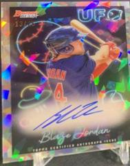 Blaze Jordan [Atomic] Baseball Cards 2022 Bowman's Best UFO Autographs Prices