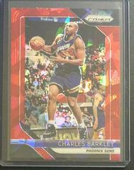 Charles Barkley [Red Ice] Basketball Cards 2018 Panini Prizm Prices