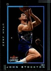 John Stockton Basketball Cards 2001 Fleer Genuine Prices