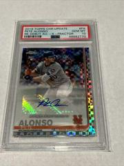 Pete Alonso [Xfractor] Baseball Cards 2019 Topps Chrome Rookie Debut Autograph Prices