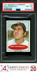 Rico Petrocelli [Hand Cut] Baseball Cards 1971 Bazooka Numbered Prices